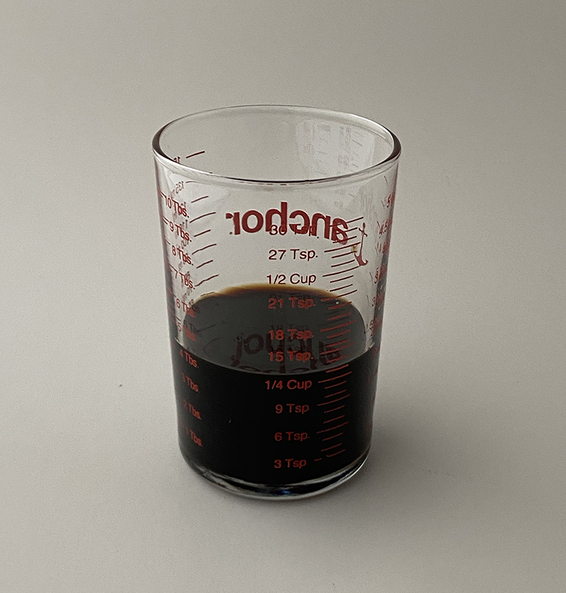 Vinegar measuring cup