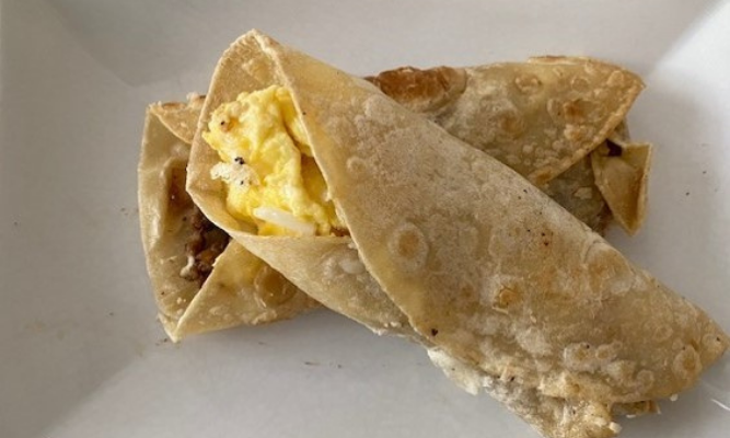 Breakfast Burrito With Egg and Turkey Sausages?