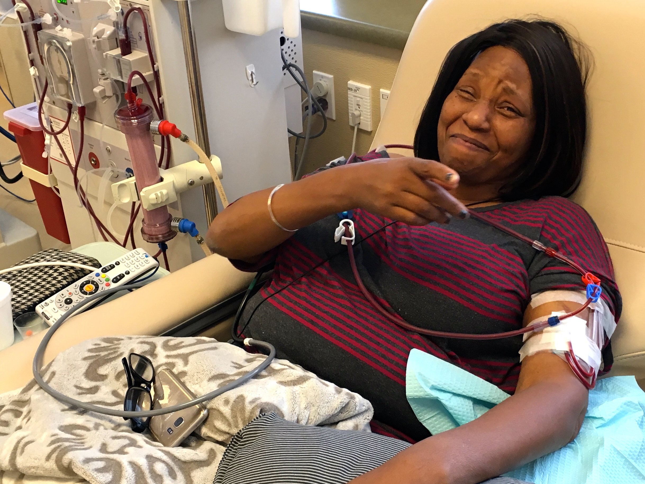 dialysis and laughter